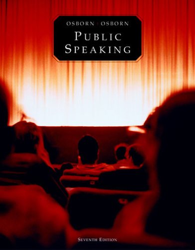 Public Speaking,Used