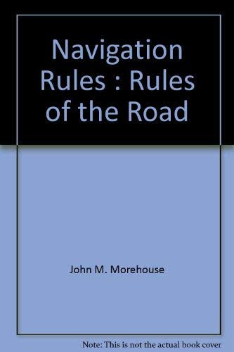 Navigation Rules : Rules of the Road,Used