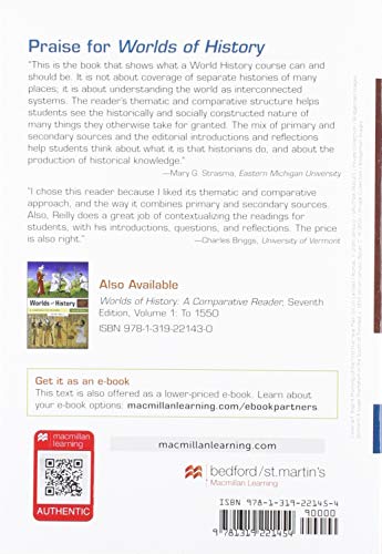 Worlds of History, Volume 2: A Comparative Reader, Since 1400,Used