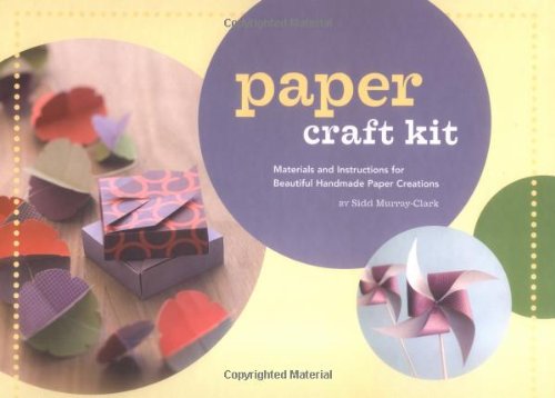 Paper Craft Kit: Materials And Instructions For Beautiful Handmade Paper Creations