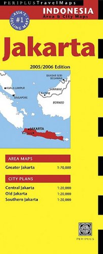 Jakarta Travel Map 3rd Edition: 2004/2005 Edition (Indonesia Regional Maps),Used
