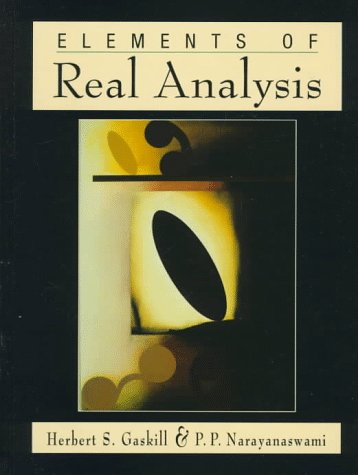 Elements of Real Analysis,New