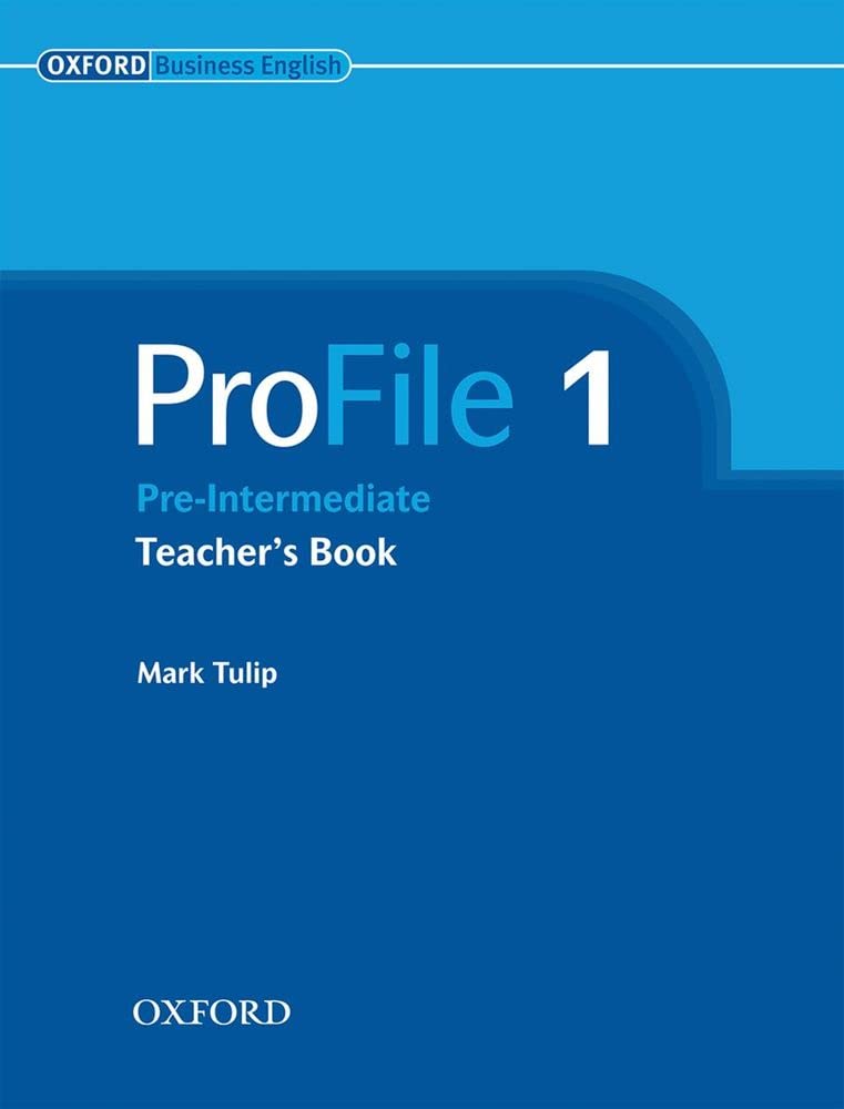 Profile 1. Preintermediate Teacher'S Book,Used
