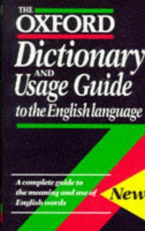 The Oxford Dictionary and Usage Guide to the English Language (Oxford Series in Ecology and),Used