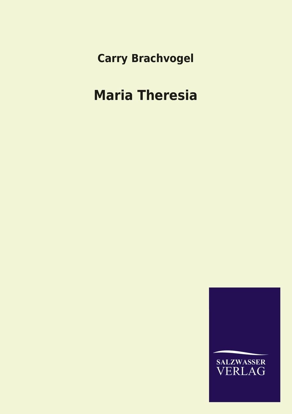 Maria Theresia (German Edition),Used