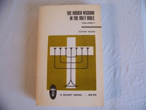Hidden Wisdom In The Holy Bible,Used