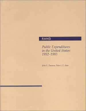 Public Expenditures In The United States: 19521993,New