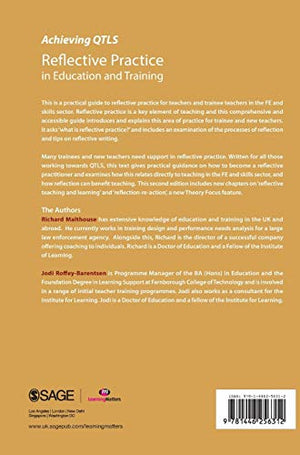 Reflective Practice in Education and Training (Achieving QTLS Series),Used