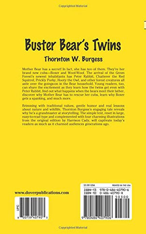 Buster Bear's Twins (Dover Children's Thrift Classics),Used