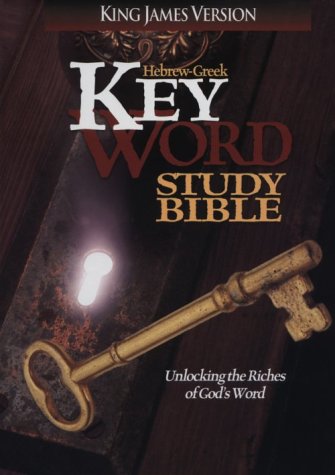 The Hebrewgreek Key Word Study Bible/King James Version/Bonded Black Leather
