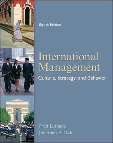 International Management: Culture, Strategy, and Behavior,Used