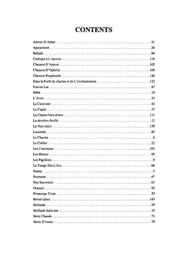 ThirtyThree Songs: French Language Edition (Kalmus Edition) (French Edition),Used