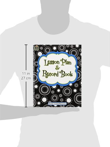 Teacher Created Resources Crazy Circles Lesson Plan & Record Book,Used