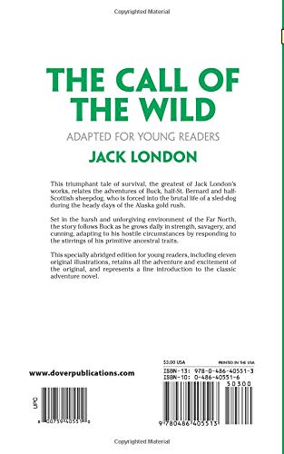 The Call of the Wild: Adapted for Young Readers,Used