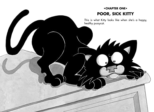 Bad Kitty Goes to the Vet (paperback blackandwhite edition),New