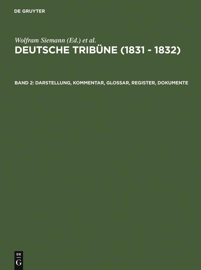 Darstellung, Kommentar, Glossar, Register, Dokumente (German Edition),Used