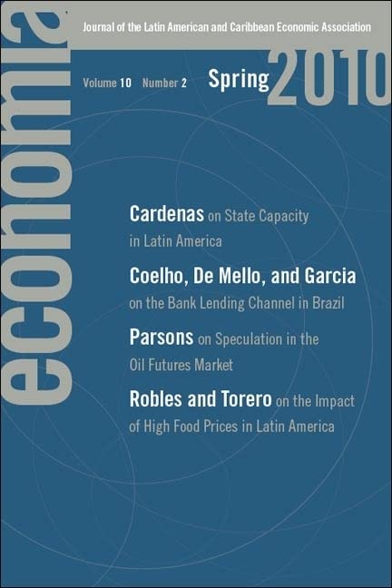Economa: Spring 2010: Journal Of The Latin American And Caribbean Economic Association,New