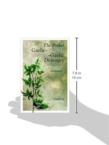 The Pocket GaelicEnglish EnglishGaelic Dictionary (English and Scots Gaelic Edition),Used