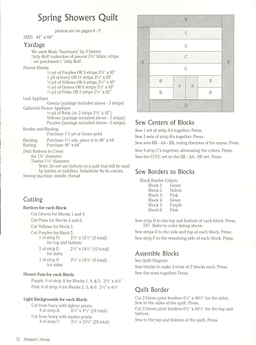 Strippin' Along: Applique Quilts On A Roll,Used