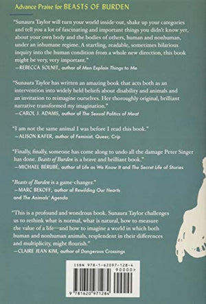 Beasts of Burden: Animal and Disability Liberation,Used