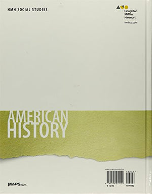 American History 2018 (Hmh Social Studies American History)