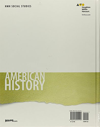 American History 2018 (Hmh Social Studies American History)