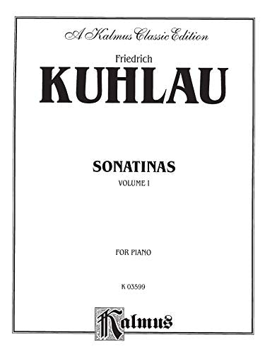 Kuhlau Sonatinas (Volume 1) (Kalmus Edition, Vol 1),Used