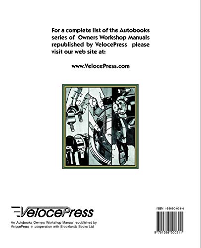 Mercedes Benz 250 19681972 Owners Workshop Manual,Used