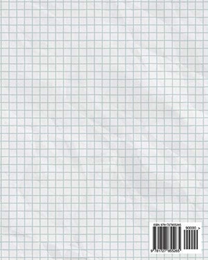 5x5 8x10 Sheets Graph Grid Paper: Book for Engineering Sheets, Floorplans, Science Formulas, Gaming & More!,Used