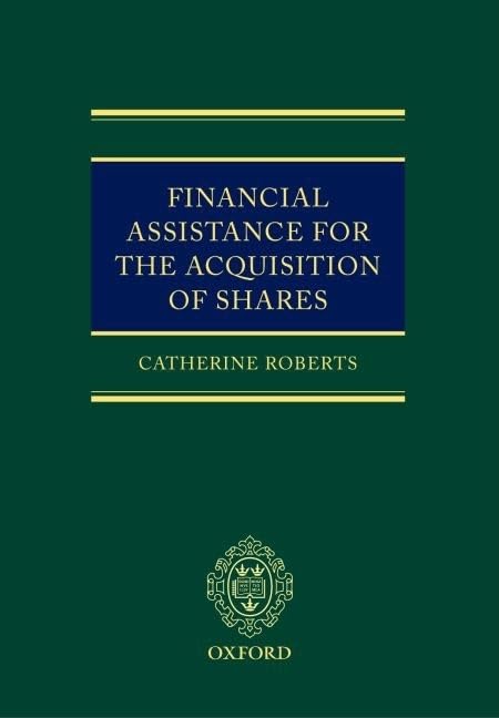 Financial Assistance for the Acquisition of Shares,Used