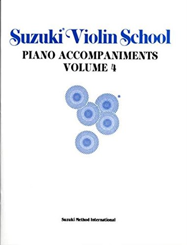 Suzuki Violin School, Volume 4: Piano Accompaniment,Used