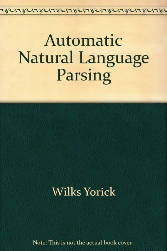 Automatic Natural Language Parsing,Used