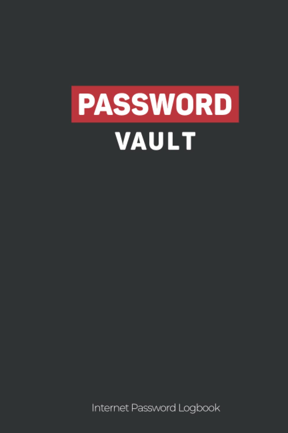 Password Vault Notebook: Notebook for Passwords and notes, (6x9) Passwords notebook with organized interior, internet password o,Used