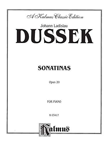 Sonatinas, Op. 20 (Kalmus Edition),Used