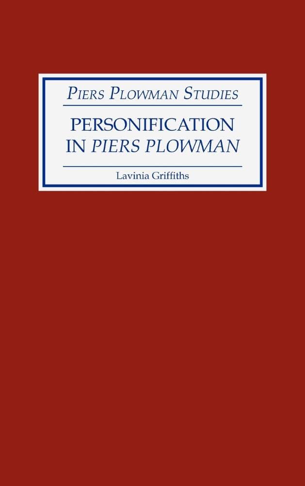 Personification in Piers Plowman (Piers Plowman Studies),Used