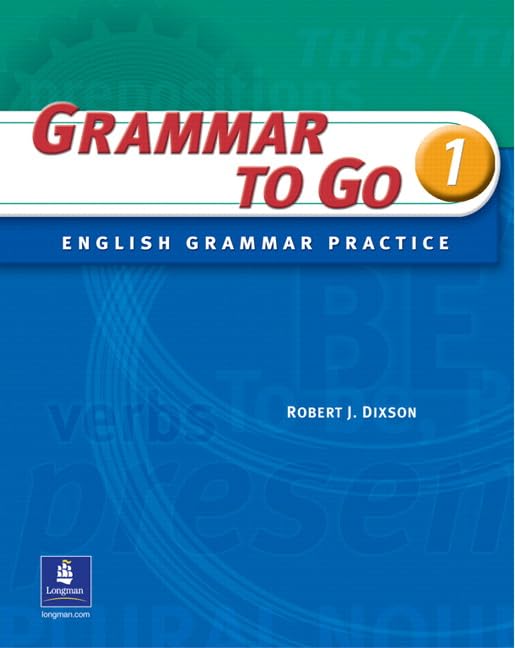 Grammar To Go, Level 1,Used
