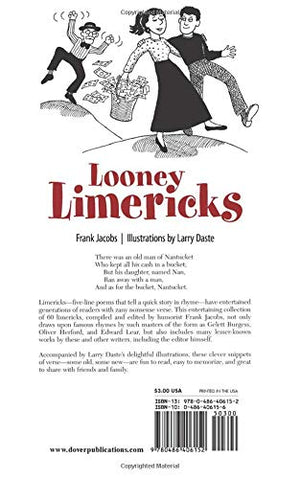 Looney Limericks (Dover Kids Activity Books),Used
