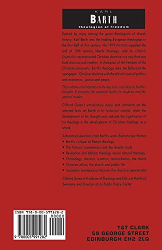 Karl Barth: Theologian Of Freedom,Used