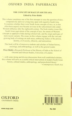 The Concept of Race in South Asia (SOAS Studies on South Asia),Used