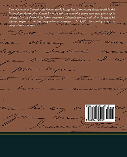 The Rise of David Levinsky  Abraham Cahan,Used