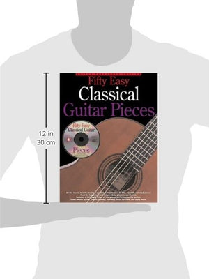Jerry Willard 50 Easy Classical Guitar Pieces  Guitar TAB Songbook with Online Audio  Classical Guitar Sheet Music for Early Int,Used