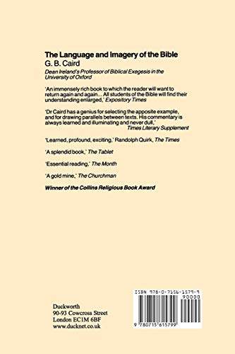 Language and Imagery of the Bible,Used