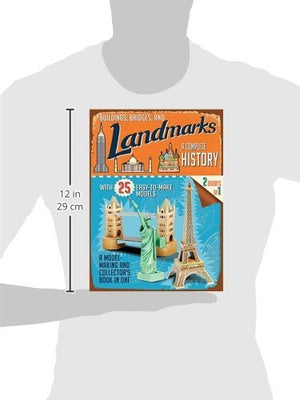 Buildings, Bridges, And Landmarks: A Complete History: A Modelmaking And Collector'S Book In One