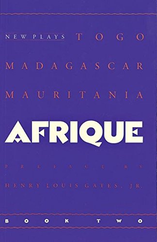Afrique Book Two: New Plays (Ubu Repertory Theater Publications),Used