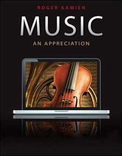 Music: An Appreciation, with 9CD set,Used