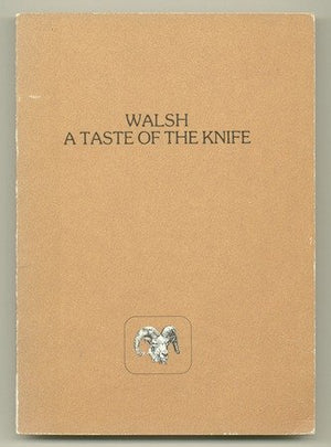 A Taste Of The Knife: Poems (Modern And Contemporary Poetry Of The West),Used
