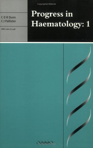 Progress in Haematology: Volume 1 (PROGRESS IN HAEMATOLGY),Used