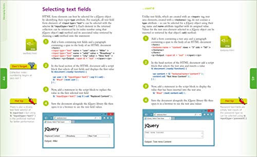 jQuery in easy steps,Used