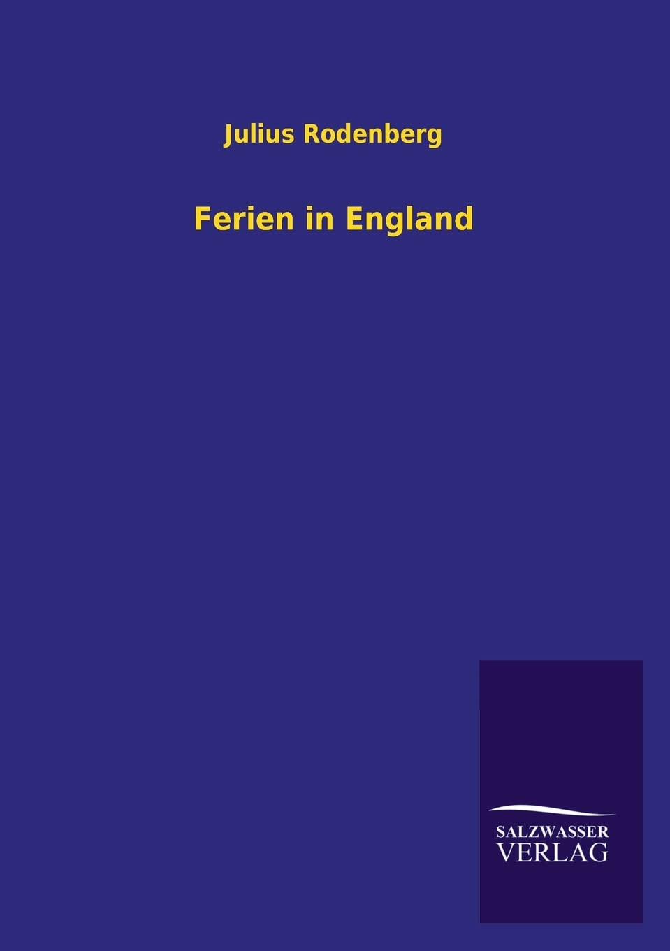 Ferien in England (German Edition),Used