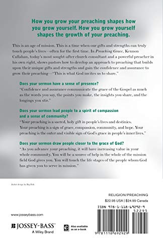 Preaching Grace: Possibilities for Growing Your Preaching and Touching People's Lives,Used